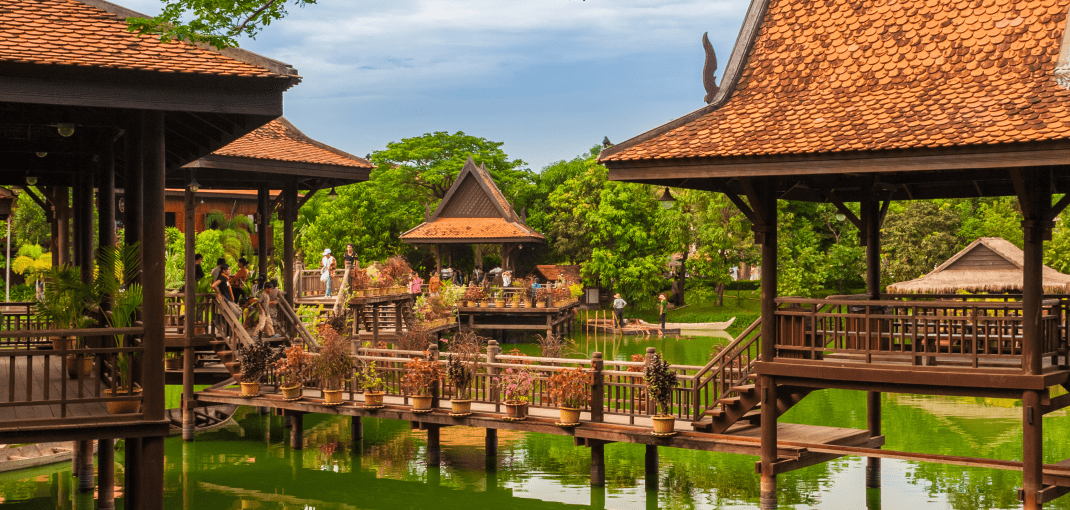 Cambodian cultural village Siem Reap